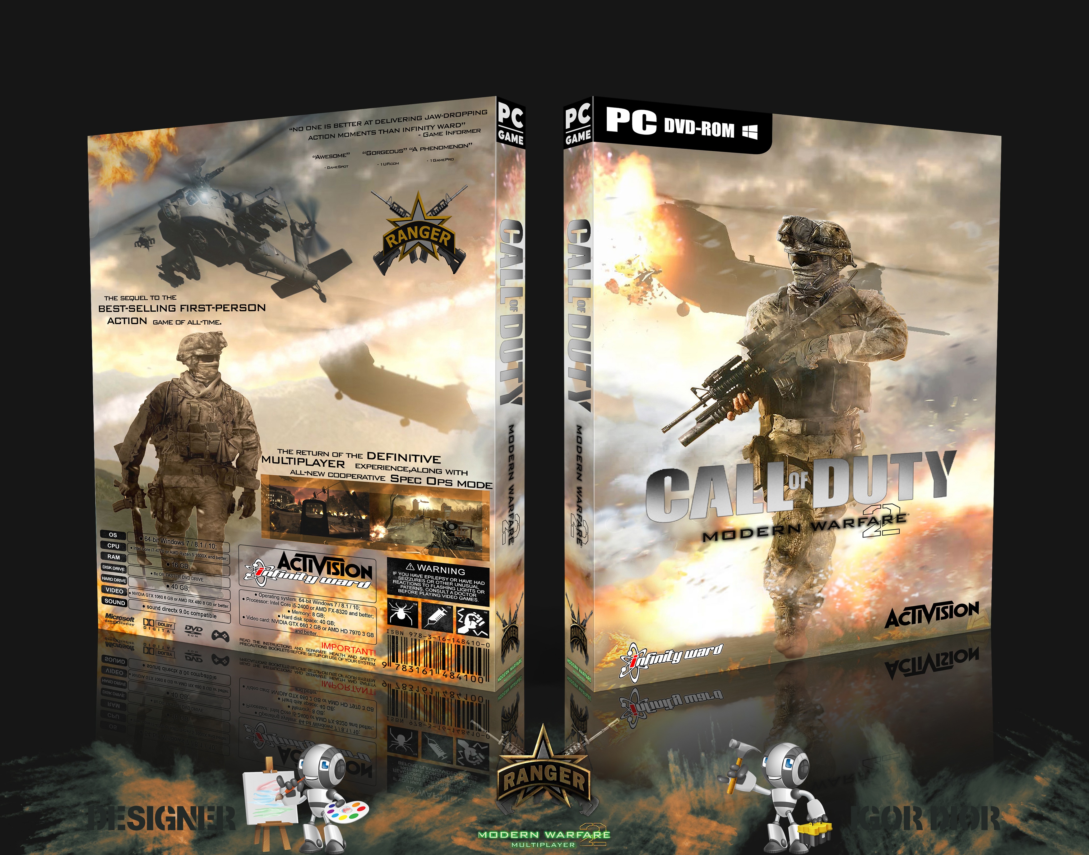 Call of Duty Modern Warfare 2 box cover
