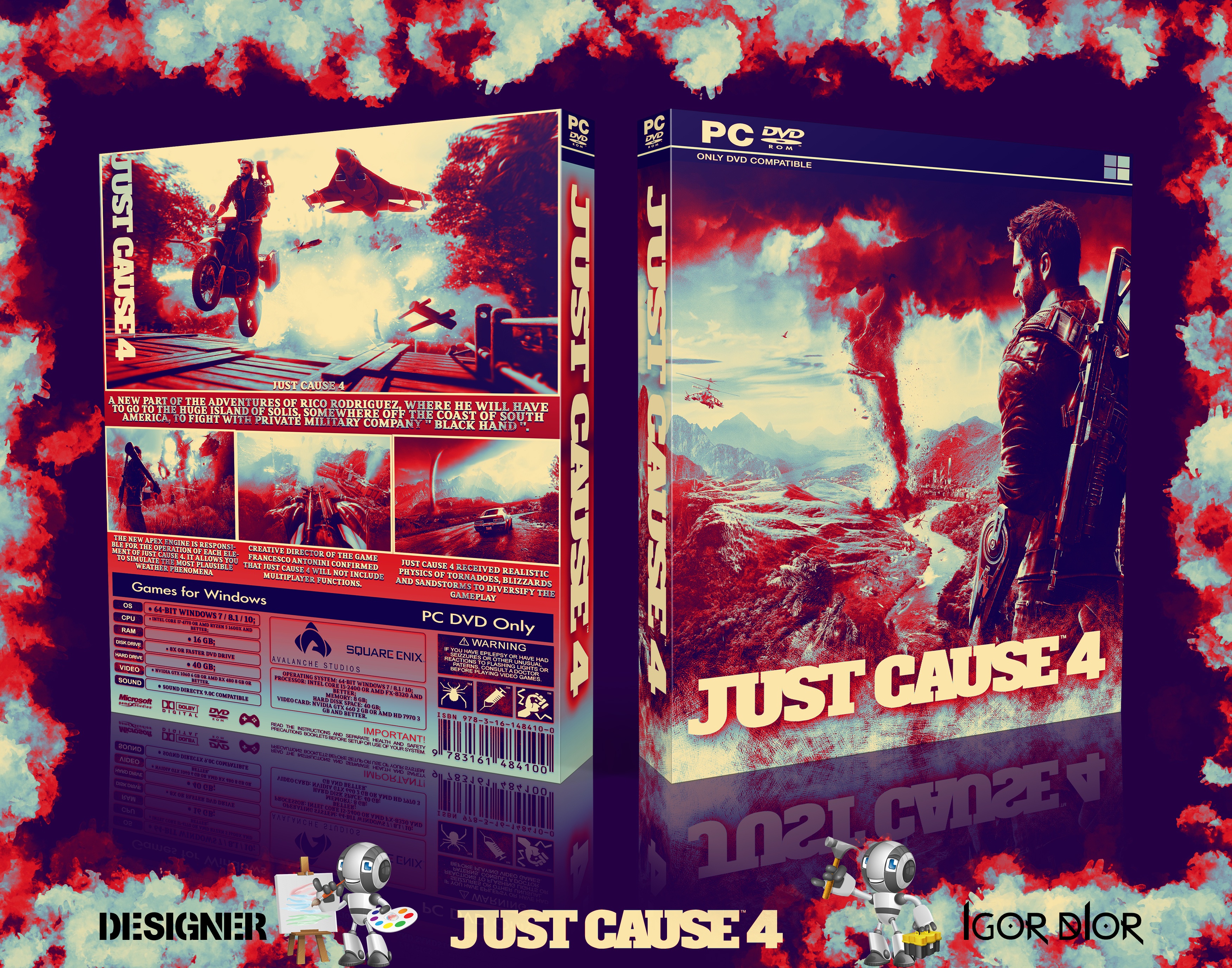 Just Cause 4 box cover