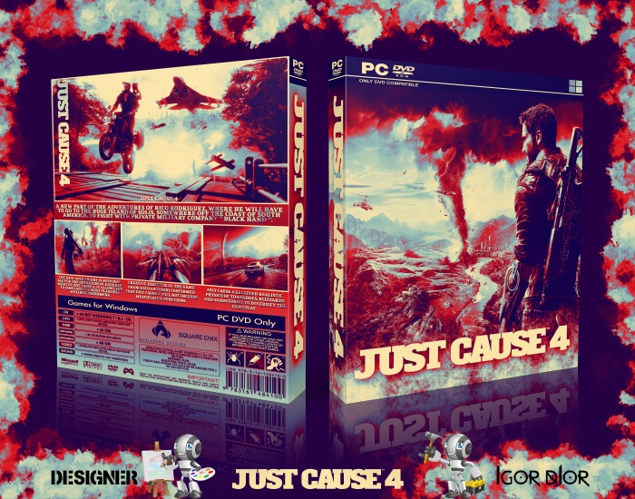 Just Cause 4 box art cover