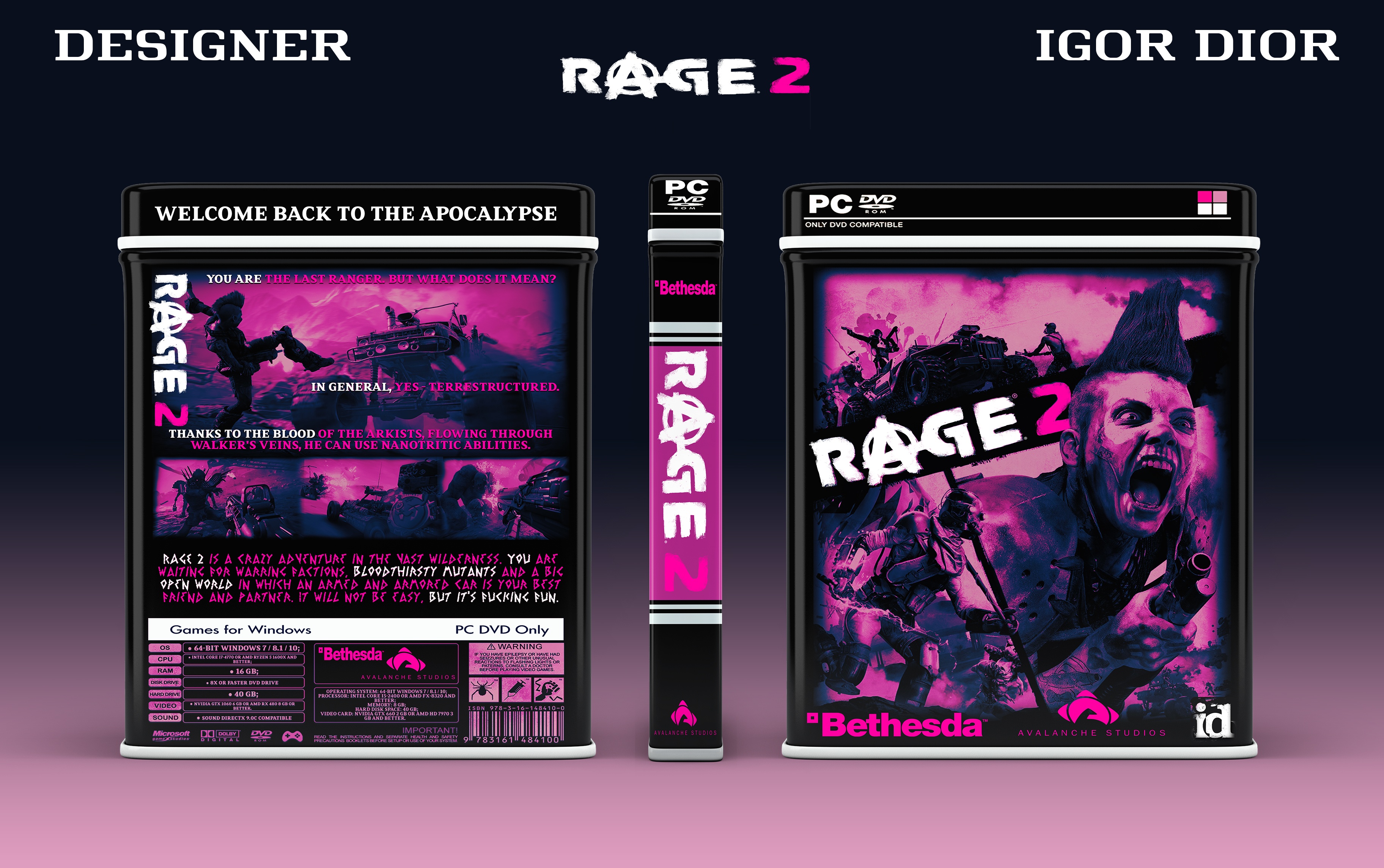 RAGE 2 box cover