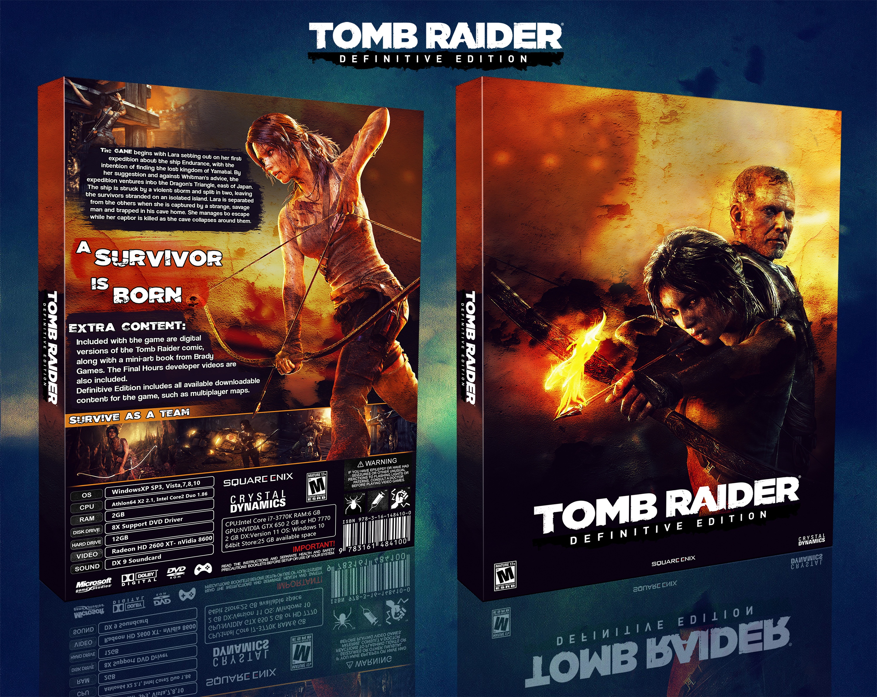 Tomb Raider : Definitive Edition box cover