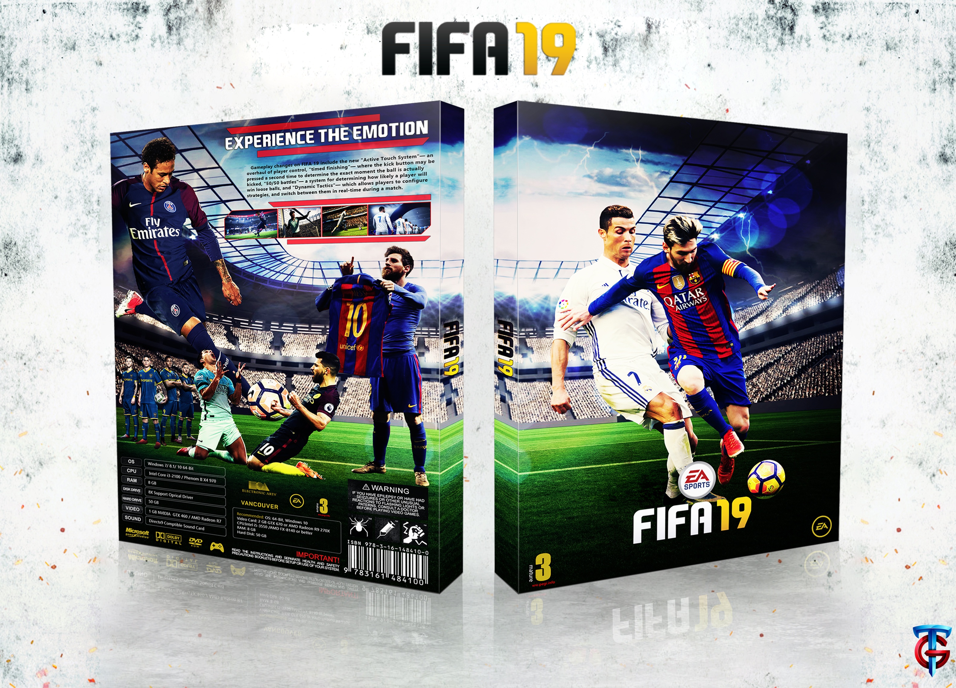 FIFA 19 box cover