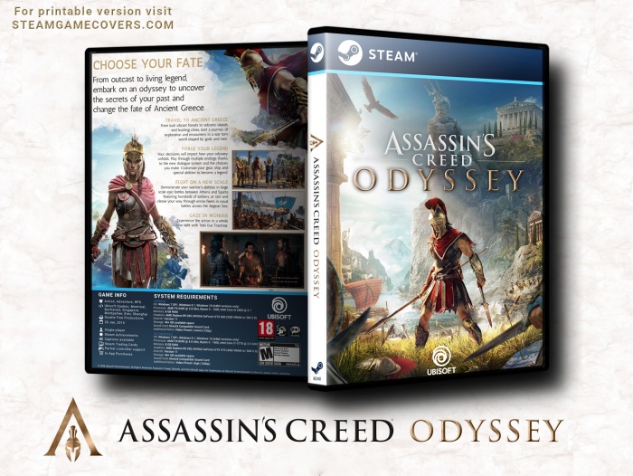 Assassin's Creed Odyssey box art cover