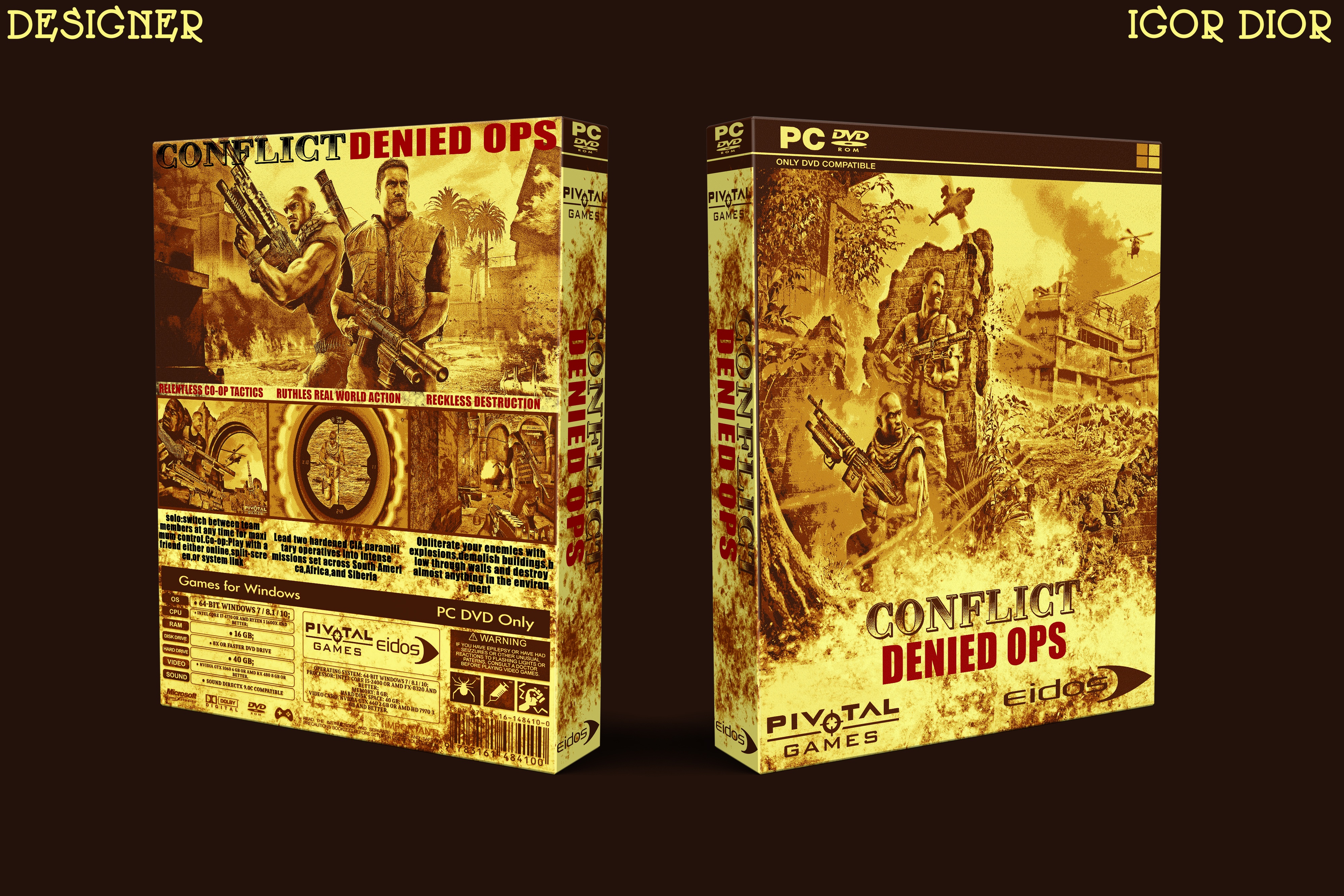Conflict: Denied Ops box cover