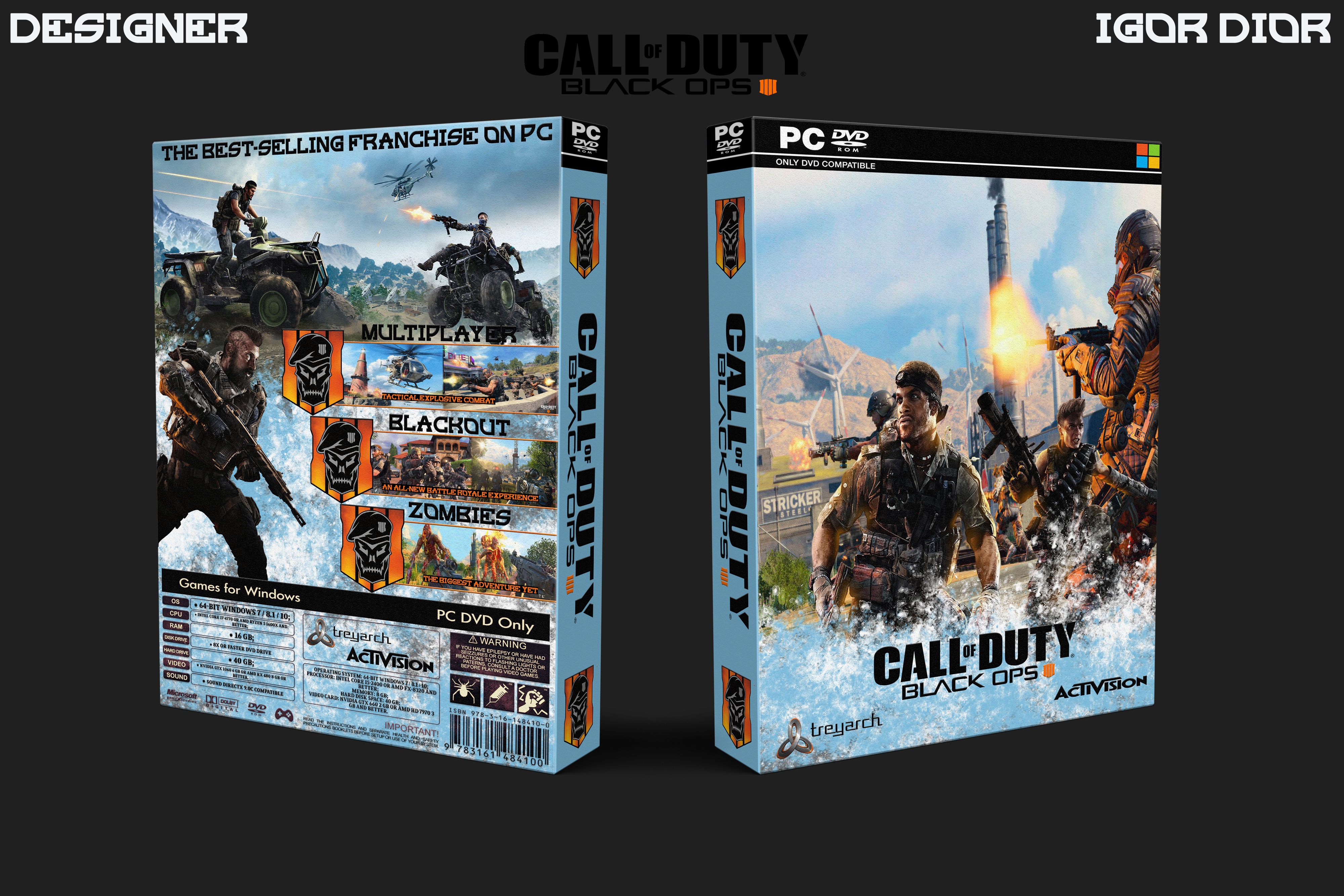 Call Of Duty Black Ops 4 box cover