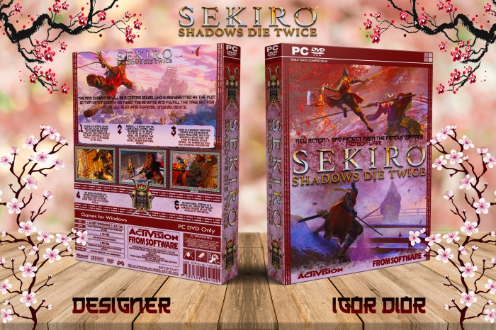 Sekiro: Shadows Die Twice box art cover