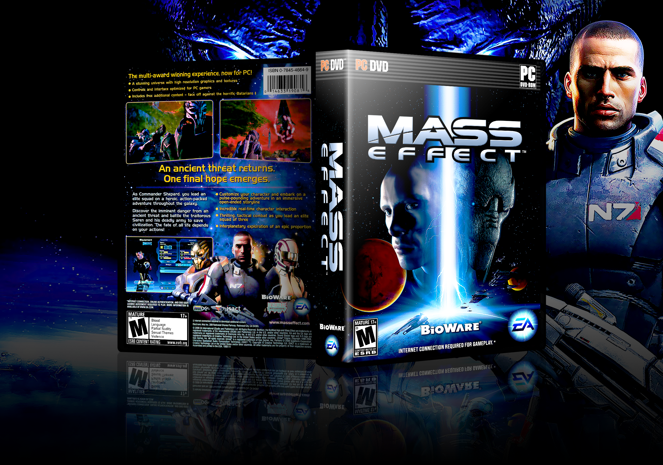 Mass Effect box cover