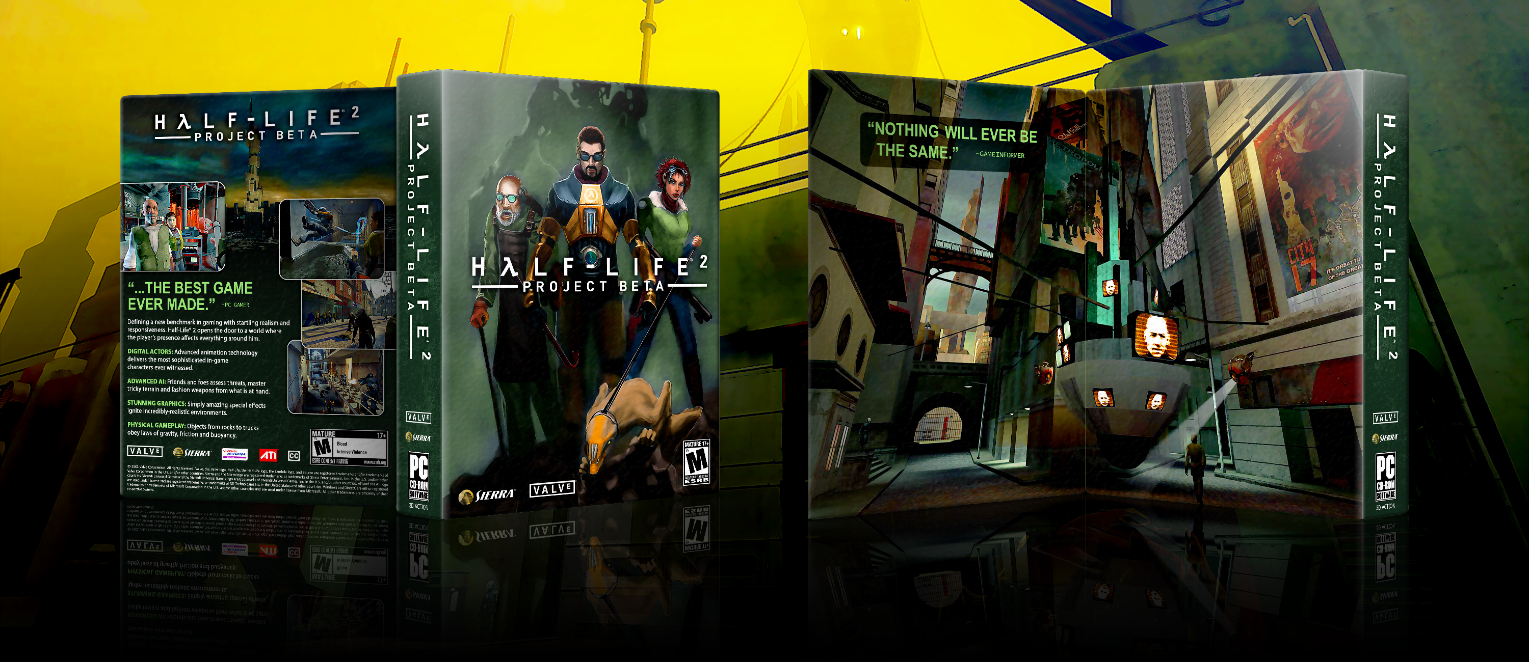 Half-Life 2: Project Beta box cover