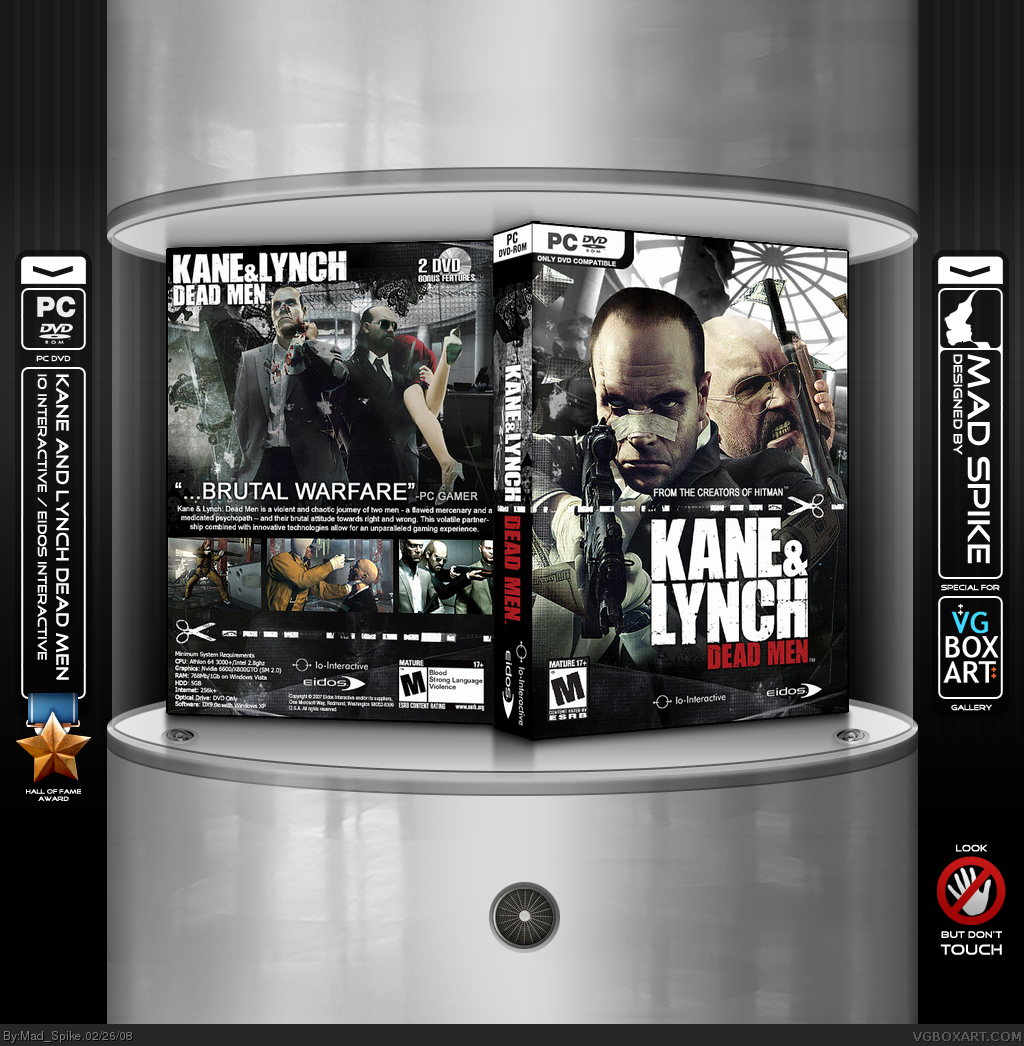 Kane & Lynch: Dead Men box cover