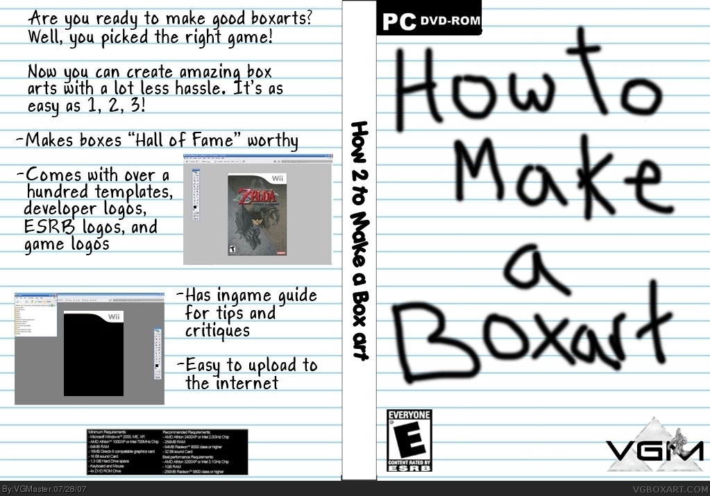 How To Make A Boxart box cover