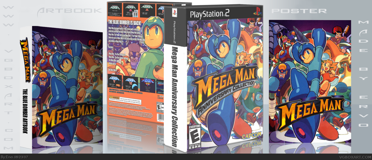 Mega Man Anniversary Collection box cover