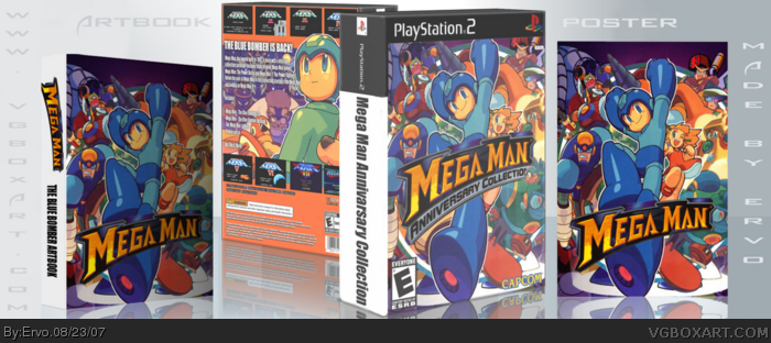 Mega Man Anniversary Collection box art cover
