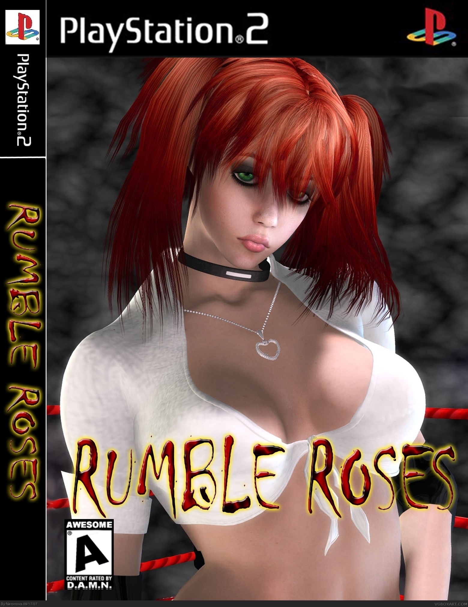 Rumble Roses box cover