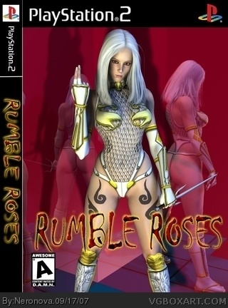 Rumble Roses box art cover