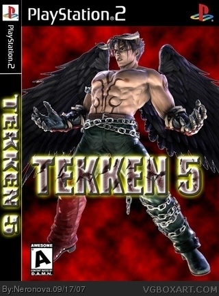 Tekken 5 box art cover
