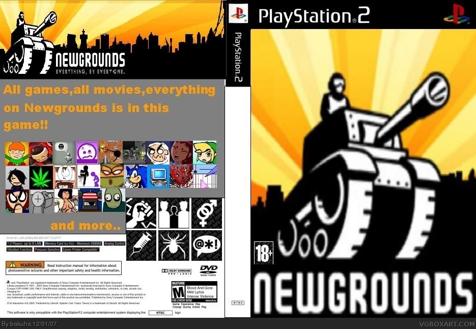 Newgrounds box cover