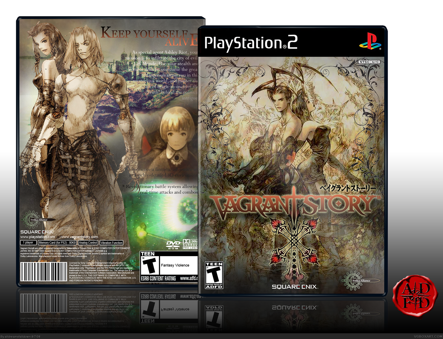 Vagrant Story box cover