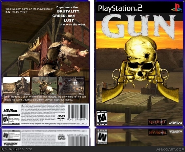 GUN box art cover