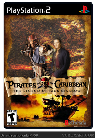 Pirates of the Caribbean: Legend of Jack Sparrow box cover