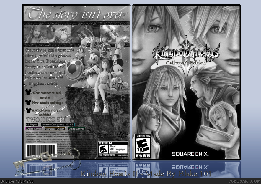 Kingdom Hearts II: Collector's Edition box cover