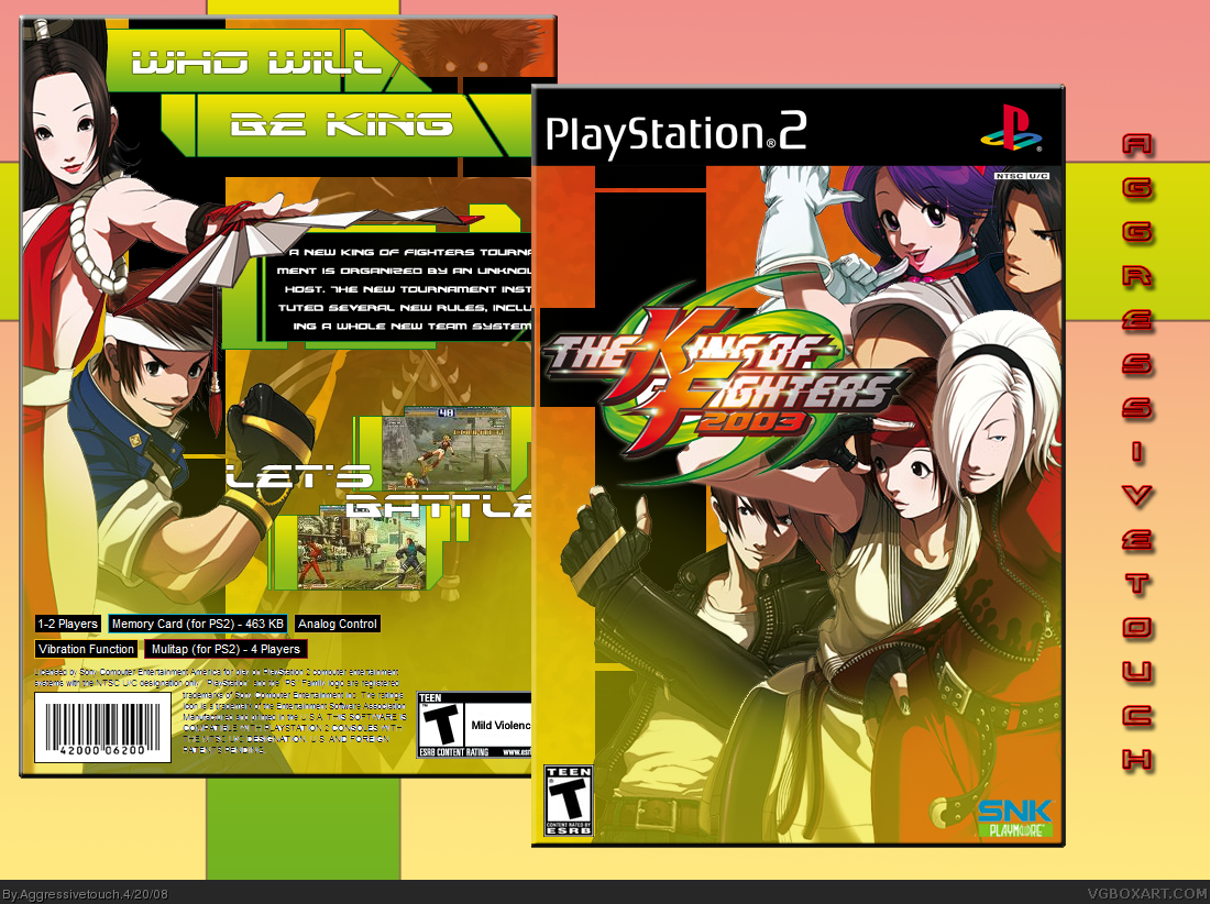 The King of Fighters 2003 box cover