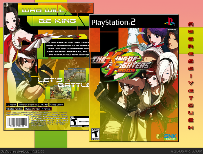 The King of Fighters 2003 box art cover