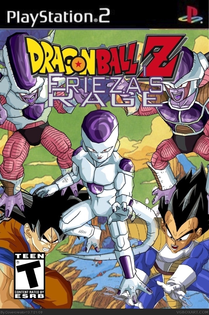 Dragonball Z Frieza's Rage box cover