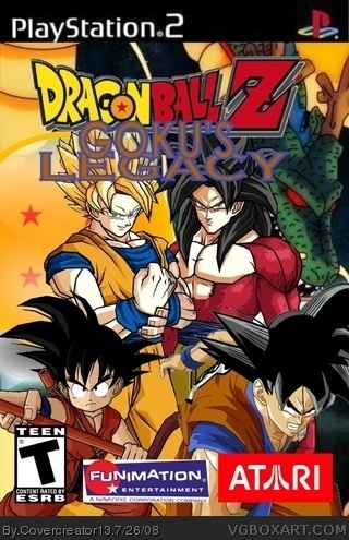 Dragonball Z Goku's Legacy box art cover