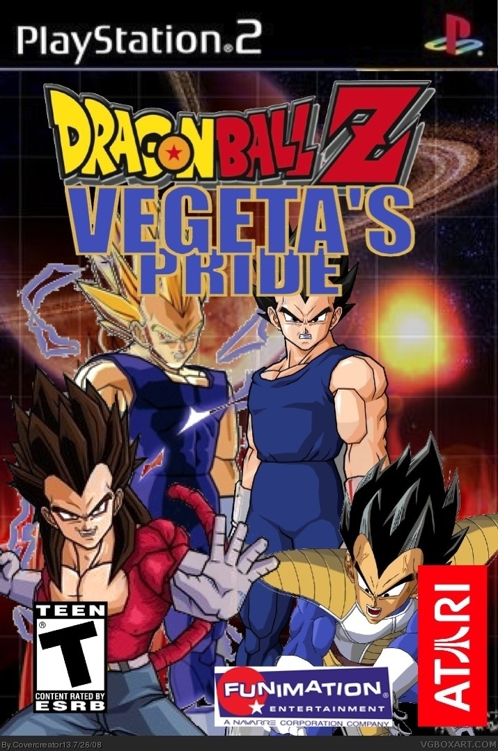 Dragonball Z Vegeta's Pride box cover