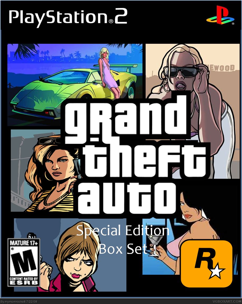 Grand Theft Auto Special Edition Box Set box cover