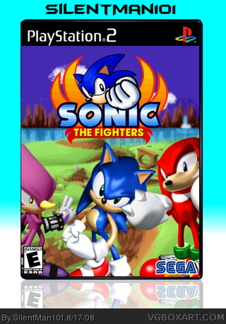Sonic The Fighters box cover