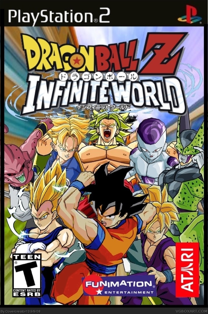 Dragon Ball Z: Infinite World box cover
