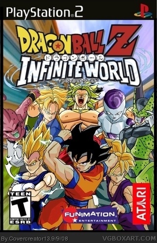 Dragon Ball Z: Infinite World box art cover