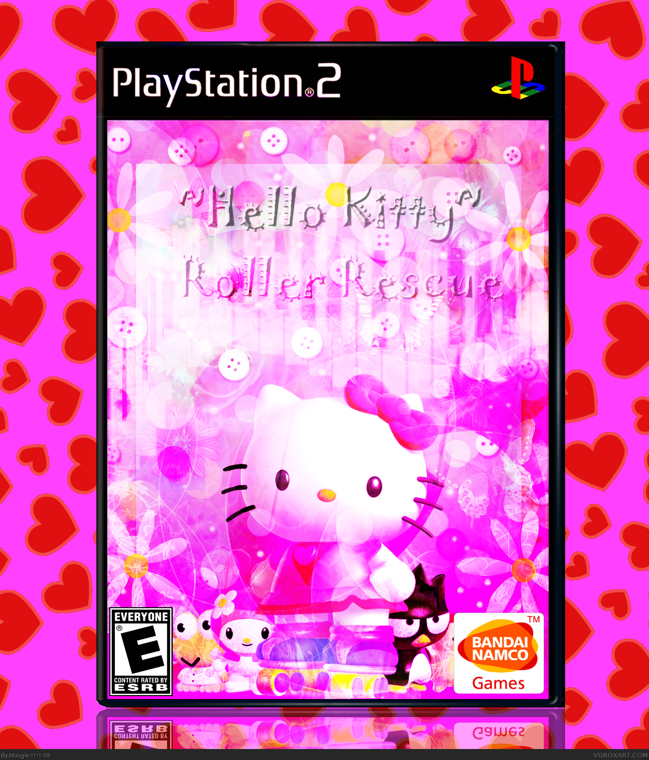 Hello Kitty Roller Rescue box cover