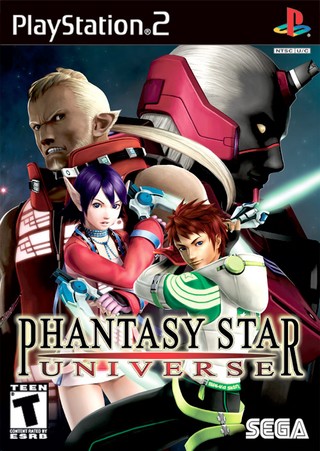 Phantasy Star Universe box cover