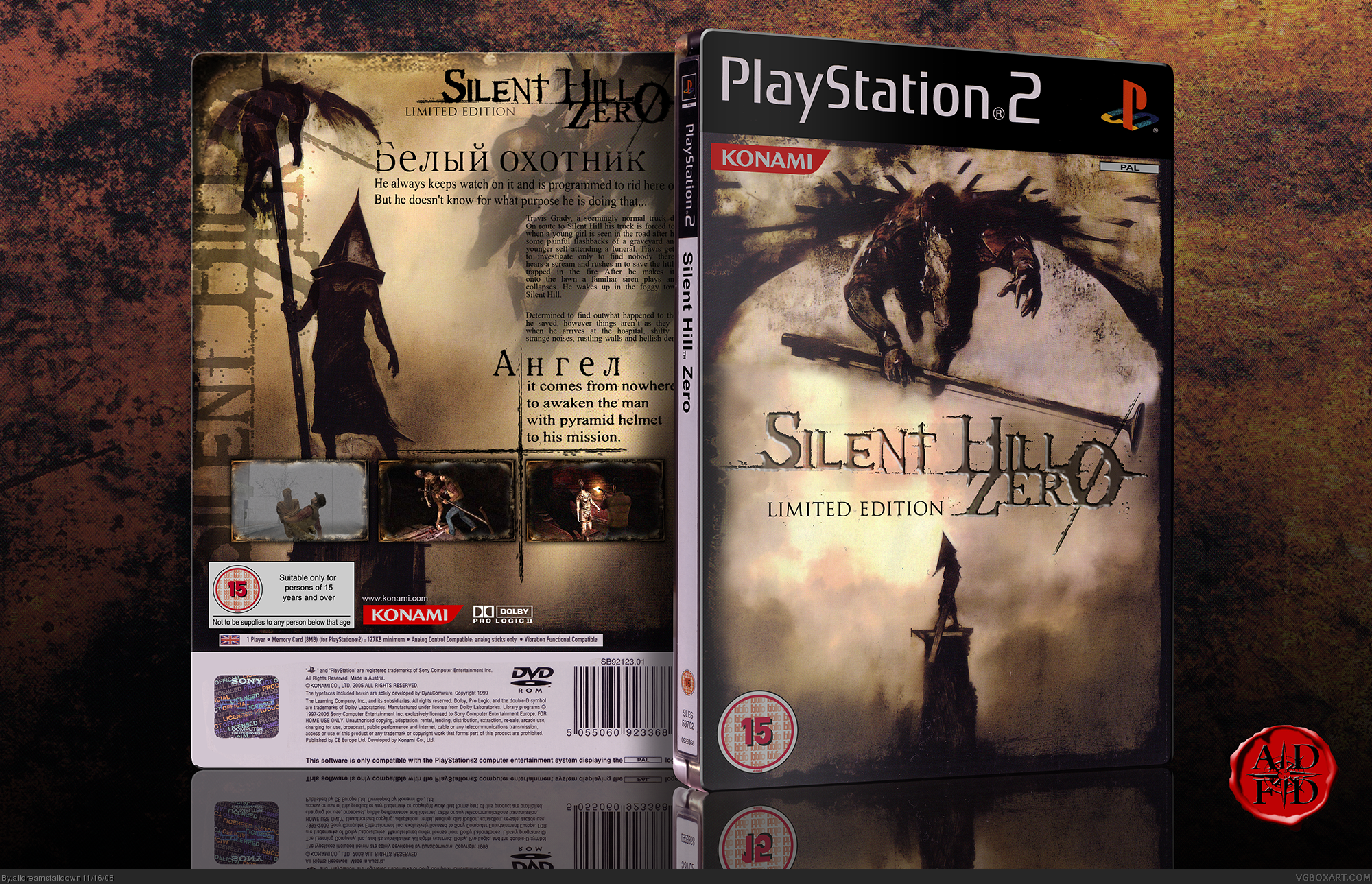 Silent Hill Zero box cover