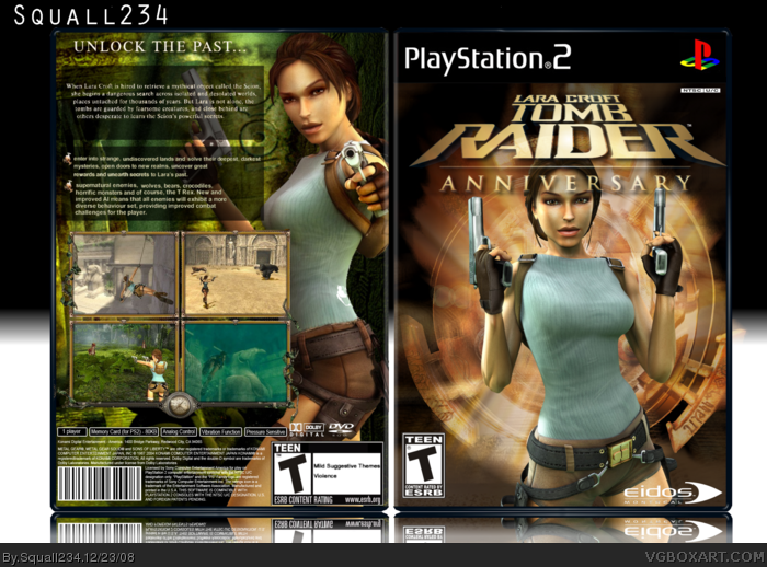 Tomb Raider: Anniversary box art cover