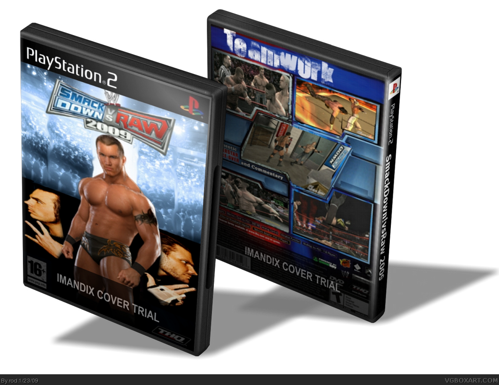 WWE SmackDown vs. RAW 2009 box cover