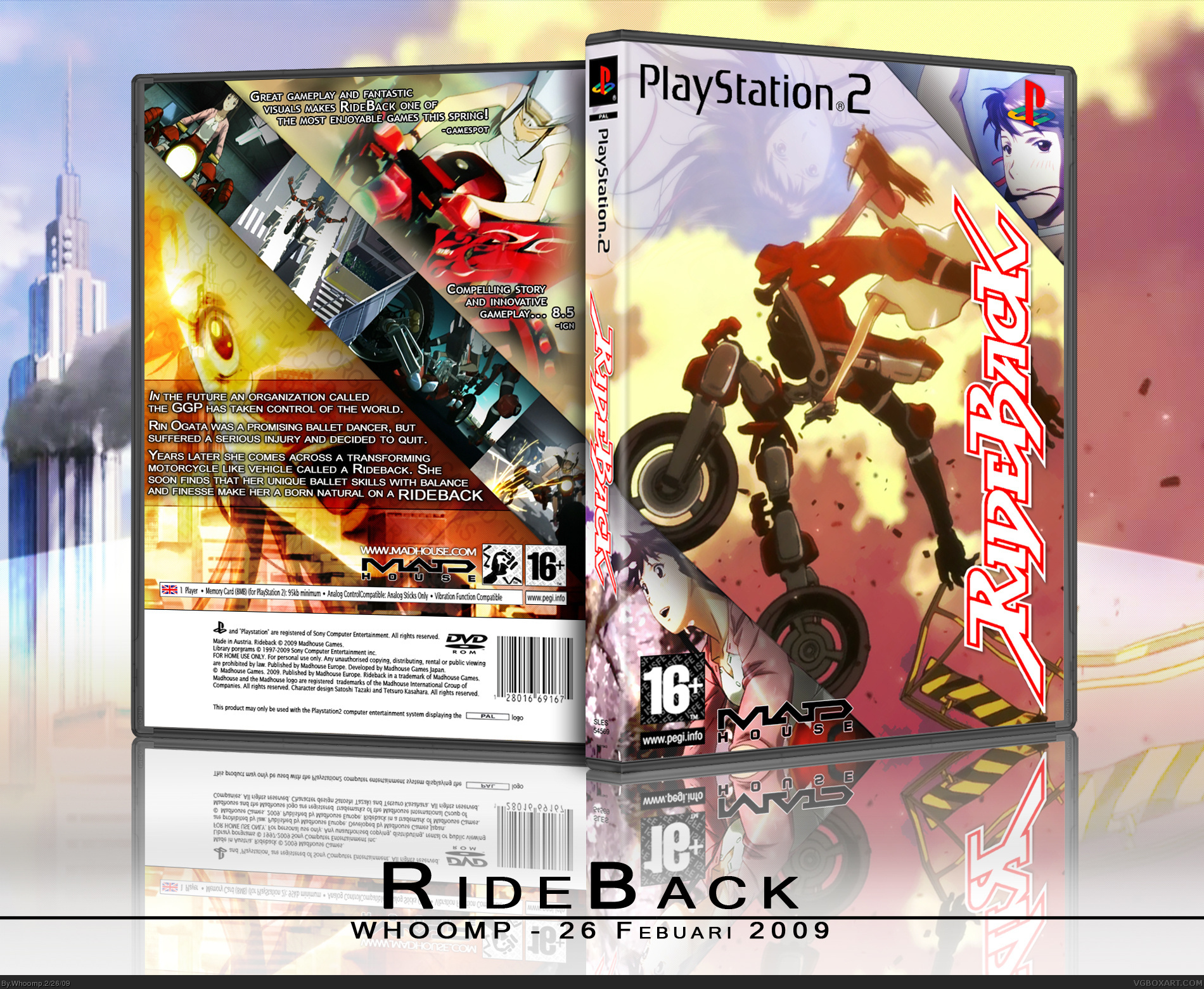 RideBack box cover