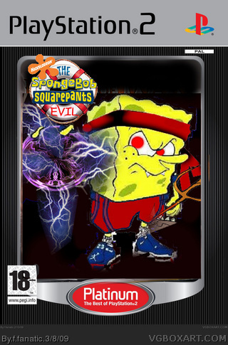 The Spongebob Squarepants EVIL box art cover