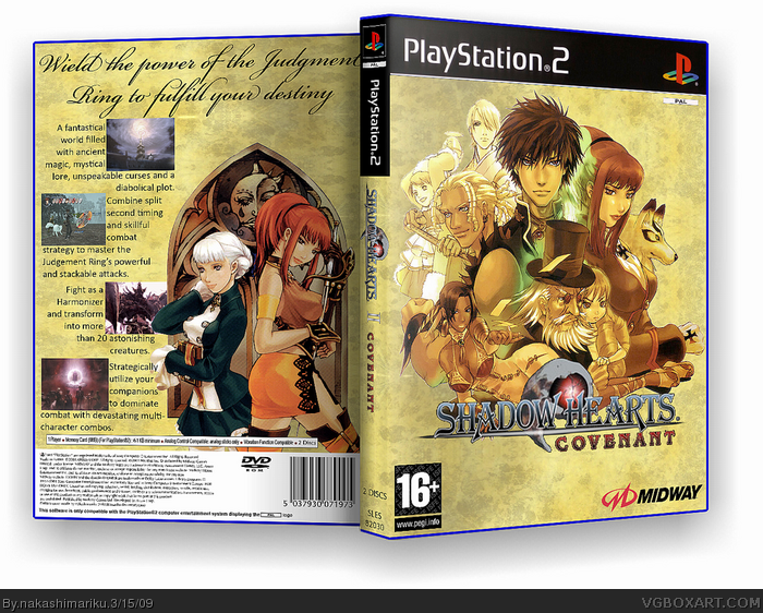 Shadow Hearts : Covenant box art cover
