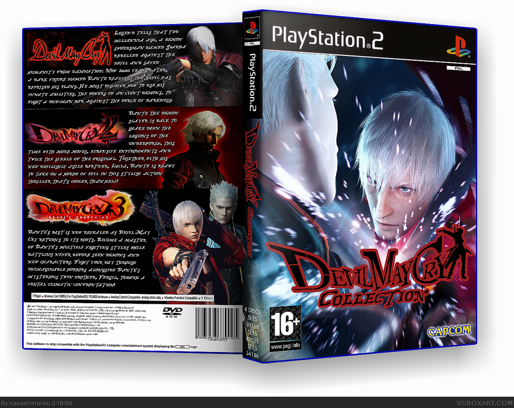 Devil May Cry Collection box cover