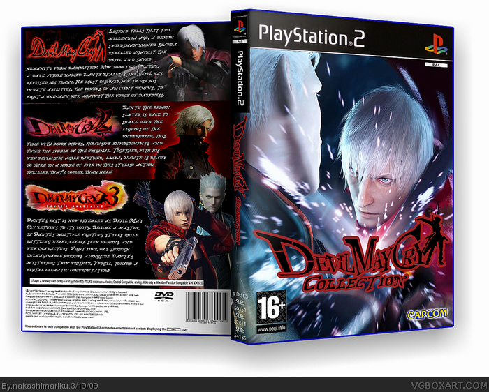 Devil May Cry Collection box art cover