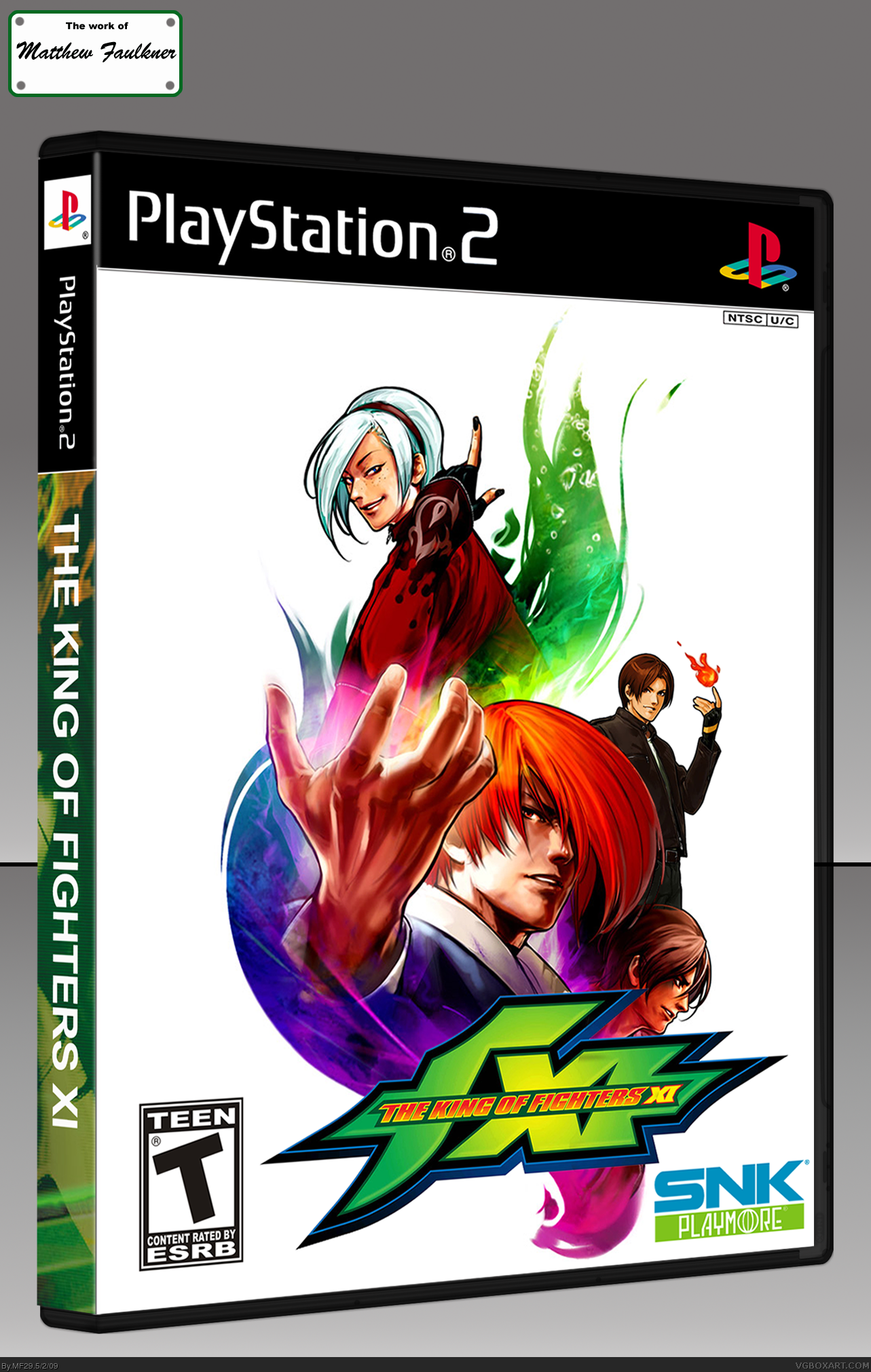 The King of Fighters XI box cover