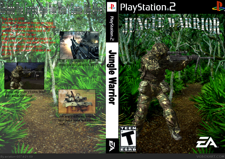 Jungle Warrior box cover