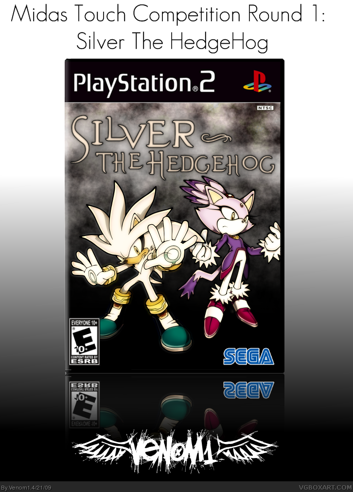 Silver  the  hedgehog box cover