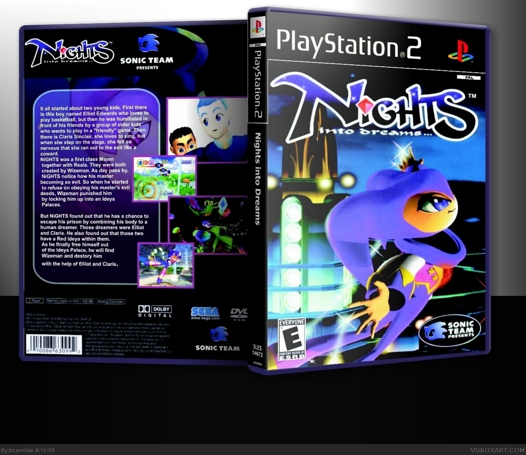 NiGHTS Journey Into Dreams (Special Edition) box cover