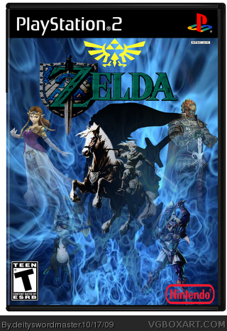 Zelda box art cover
