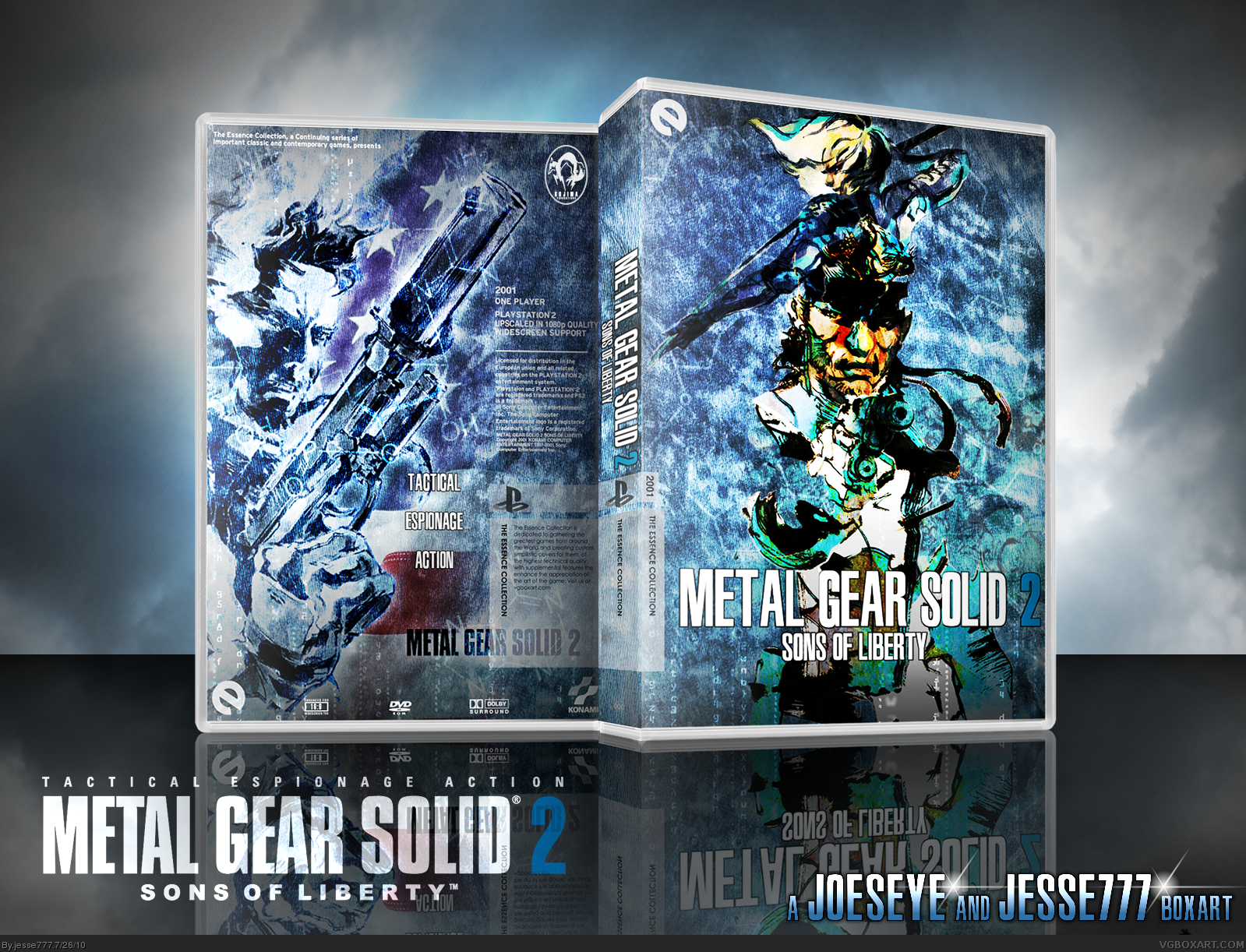 Metal Gear Solid 2: Sons of Liberty box cover
