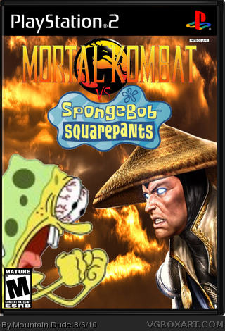 Mortal Kombat vs. Spongebob Squarepants box art cover